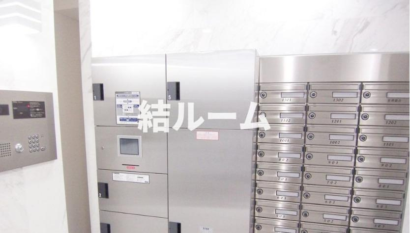 板橋区板橋１丁目の賃貸マンションのロビー