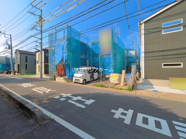入間市下藤沢2丁目・全8棟　新築一戸建　6号棟の前面道路含む現地写真|現地写真（2026年7月21日撮影）