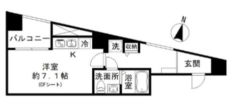 【間取り】 | フロレゾン代々木