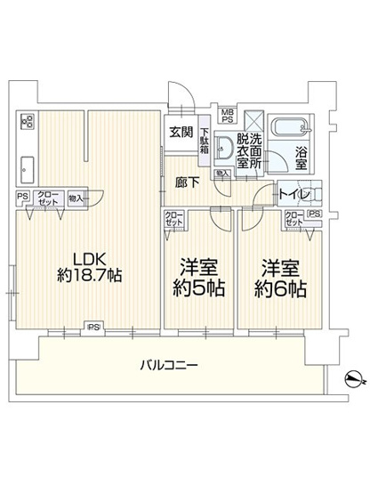 【間取り】 | クリオ川崎鋼管通
