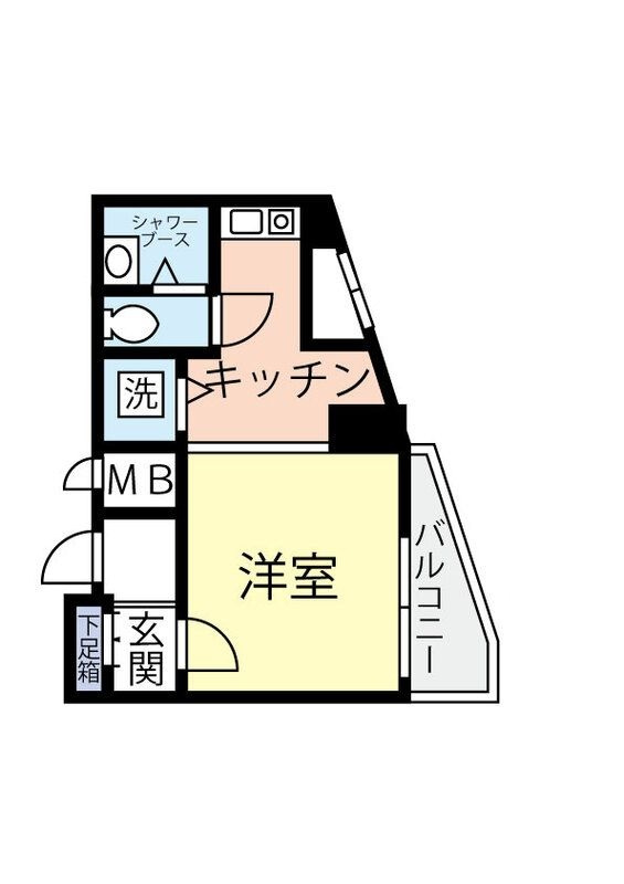 クレッセント西荻窪の間取り|間取りです。