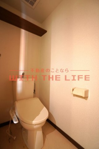 グランデール久留米【キャッシュバック対象物件】のトイレ|清潔感のあるトイレです