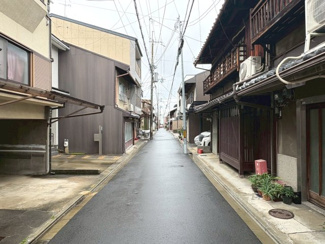 【前面道路含む現地写真】 | 北区紫野中柏野町