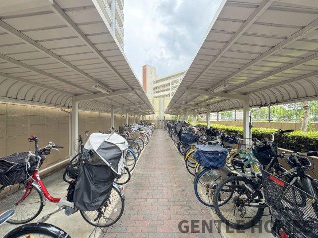 JGMヴェルデ板付中央公園前の駐輪場