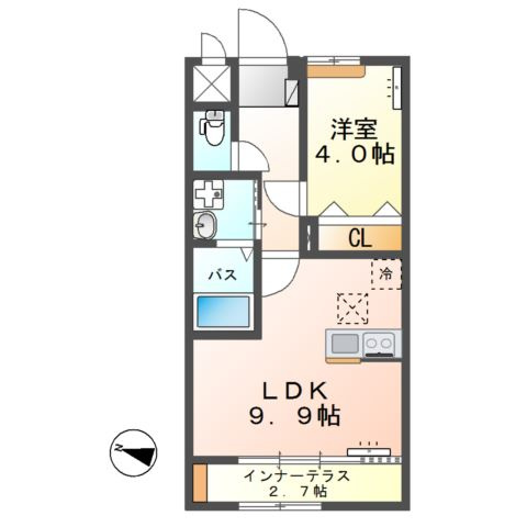 つくば市酒丸新築アパート（仮の間取り