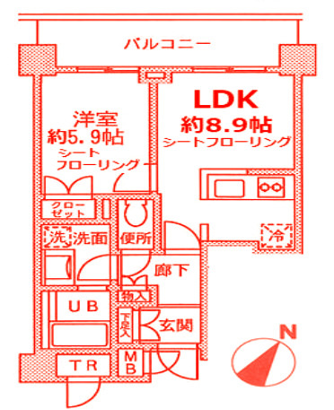 ファインステージ新横浜の間取り