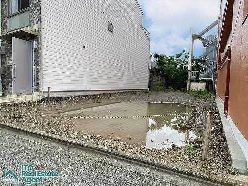 下鴨本町 建築条件無し 土地の外観