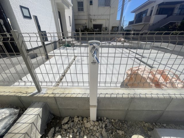 読谷村大木（全3棟）C号棟の設備|C号棟　外水栓♪