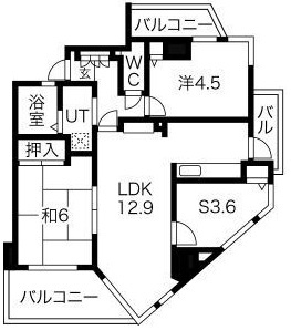 シティマンション赤池の間取り