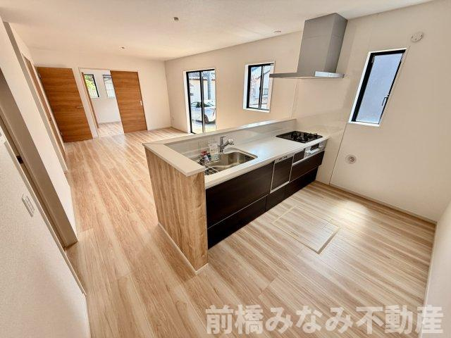 【新築】前橋市元総社町1期　１号棟(全２棟)　アーバンスタイル　新築建売分譲のキッチン|使いやすいキッチンです