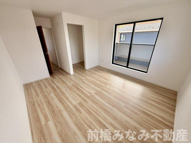 【新築】前橋市元総社町1期　１号棟(全２棟)　アーバンスタイル　新築建売分譲の洋室|使い勝手のいい洋室です