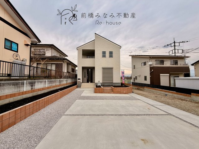 【新築】北群馬郡吉岡町下野田第13　１号棟(全３棟)　リーブルガーデン　新築建売分譲の外観|外観も気になるポイント