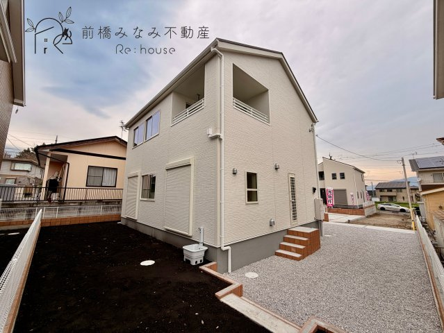 【新築】北群馬郡吉岡町下野田第13　２号棟(全３棟)　リーブルガーデン　新築建売分譲の外観|物件の外観です