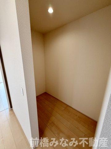 【新築平屋】前橋市小坂子町　限定１棟　リーブルガーデン　新築建売の収納|小物を収納するのに便利です