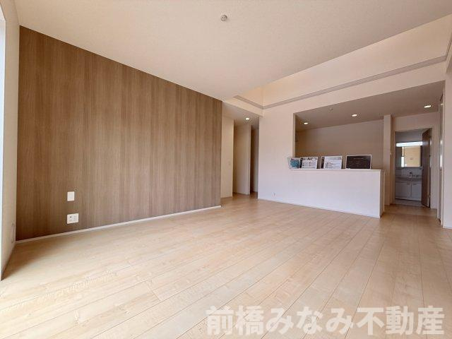 【新築平屋】前橋市小坂子町　限定１棟　リーブルガーデン　新築建売の居間・リビング|使いやすい居間です