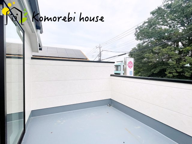 上尾市西宮下　９期　新築一戸建て　KEIAI GRACE　01のバルコニー|26.9.11