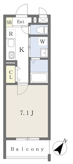 【間取り】 | アスシード那珂川 | 現況優先です