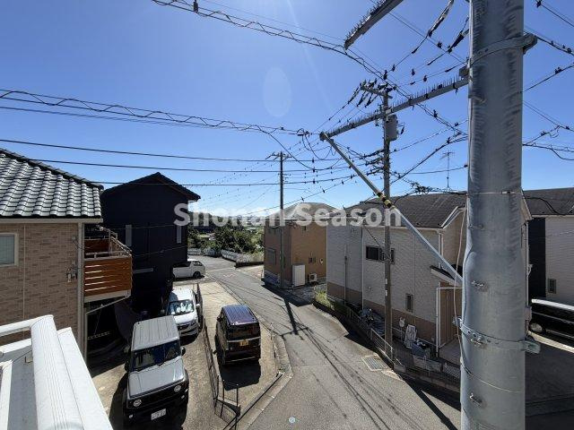 【現地画像あり】平塚市岡崎　中古戸建　34.94坪の展望|バルコニーからは穏やかな環境が広がり、景観にも開放感がございます♪