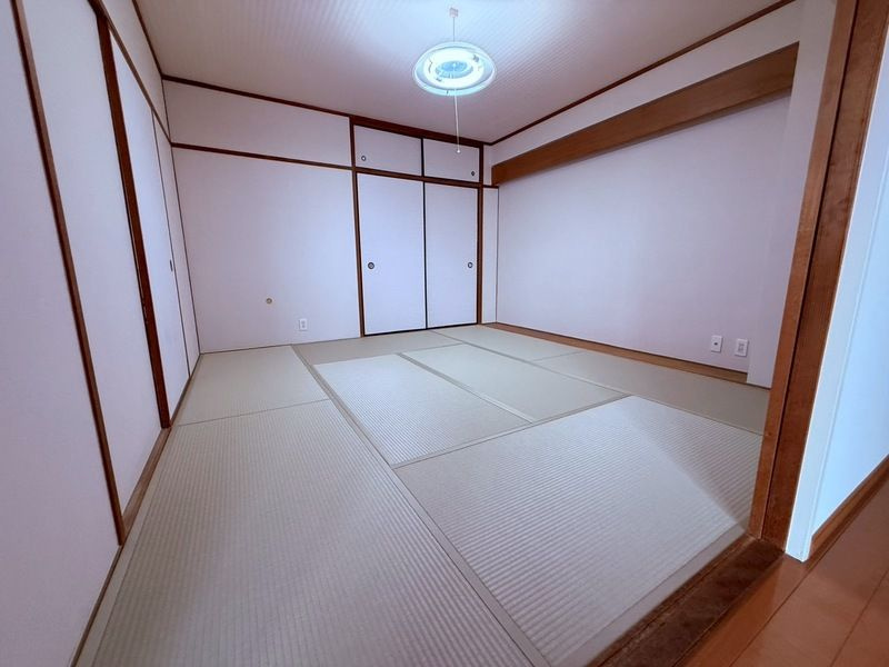 古河平丘台マンションの寝室