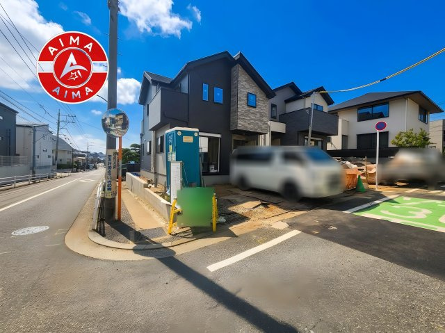 福岡市東区舞松原2丁目第2-3棟（3号棟）　の前面道路含む現地写真|見学の時間などお気軽にお問い合わせ下さい。