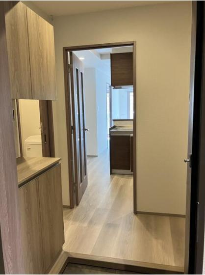 すずかけ坂ハイツの玄関|※別部屋写真