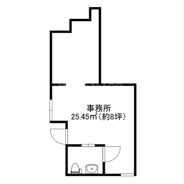 デイグラン心斎橋EASTテナントの間取り