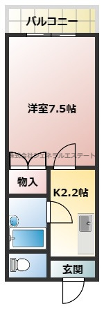 ハイツRICOの間取り