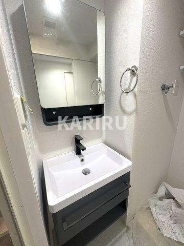 セレニテ谷町四丁目アリエの洗面所