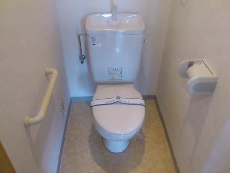サンクレール高石のトイレ|ゆったりとした空間のトイレです