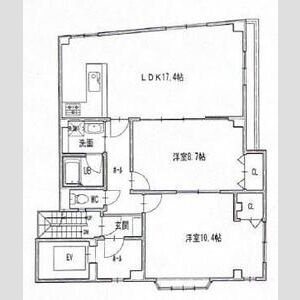 【間取り】 | SHINE SP PLACE ABENO（美章園ビル）シャインエスピープレイスアベノ