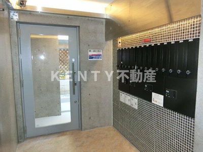 【エントランス】 | フォセット南大井 | 落ち着いたエントランスです