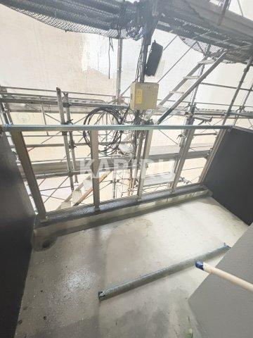 セレニテ谷町四丁目アリエのバルコニー