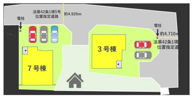 【区画図】 | 宇土市松原町　7号棟