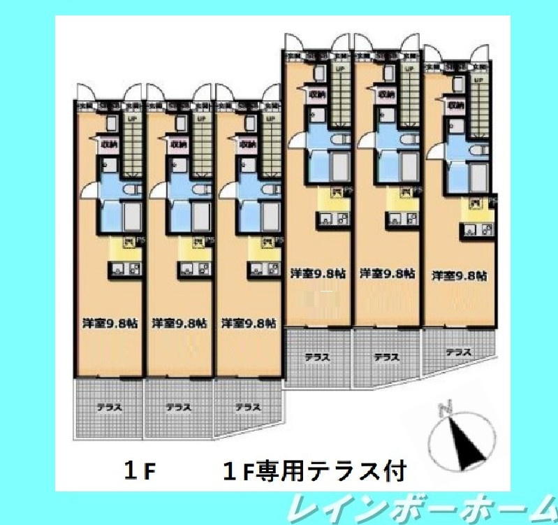 床暖房☆ペット相談可☆ネット無料☆2人入居ご相談ください。の間取り