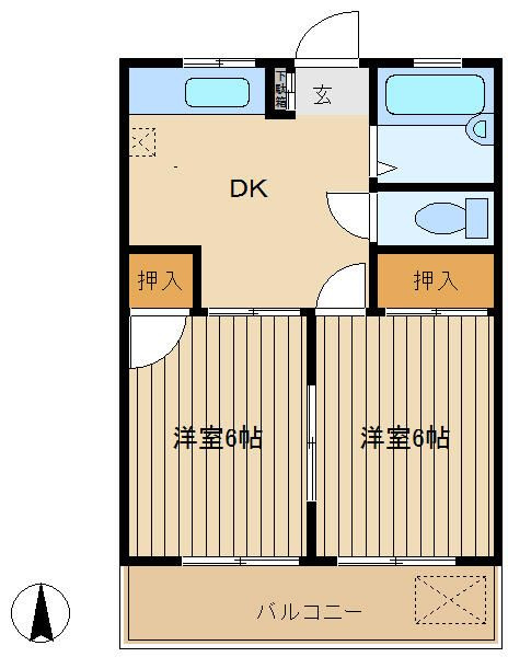 草加市旭町５丁目の賃貸マンション