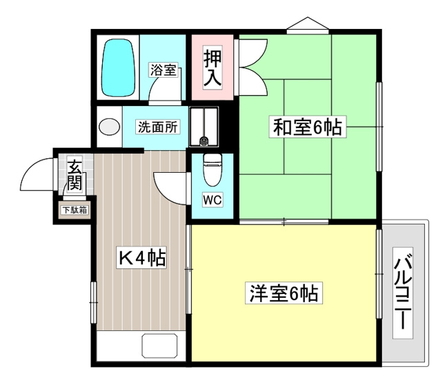 【間取り】 | イースト七番館