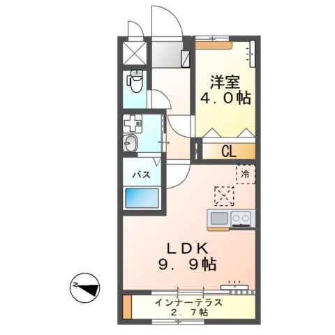 つくば市酒丸新築アパート（仮の間取り