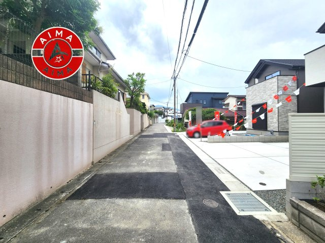 福岡市早良区飯倉6丁目第8-2棟（1号棟）の前面道路含む現地写真|前面道路です。