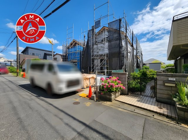 福岡市早良区飯倉6丁目第8-2棟（1号棟）の前面道路含む現地写真|見学の時間などお気軽にお問い合わせ下さい。