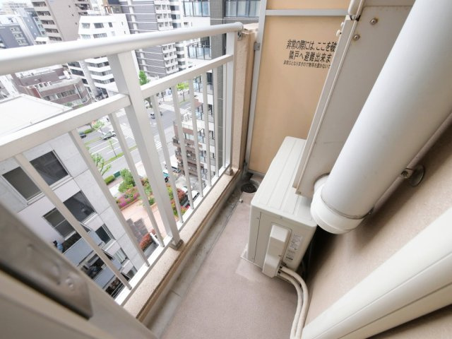 大阪市西区北堀江１丁目の賃貸マンションのバルコニー