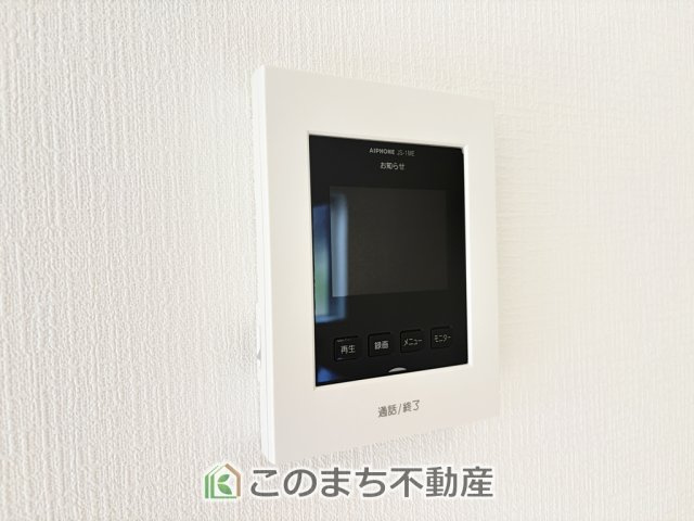 CRADLEGARDEN高根沢町宝積寺第19の設備|モニタ付きインターホンで防犯面もしっかり安心♪