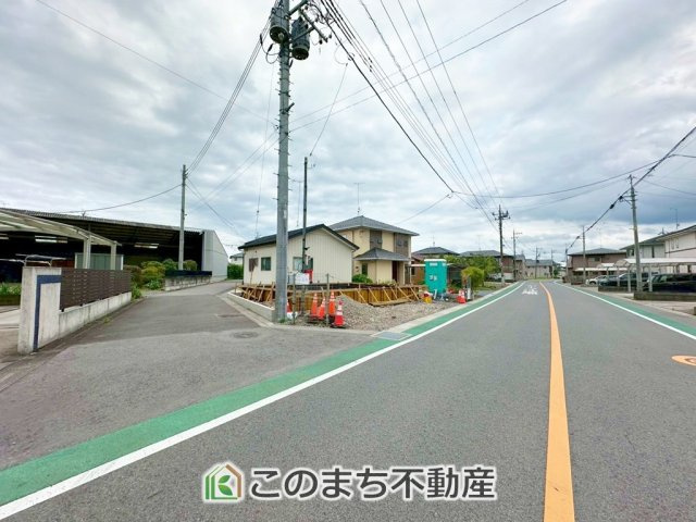 CRADLEGARDEN高根沢町宝積寺第19の前面道路含む現地写真|前面道路含む現地写真