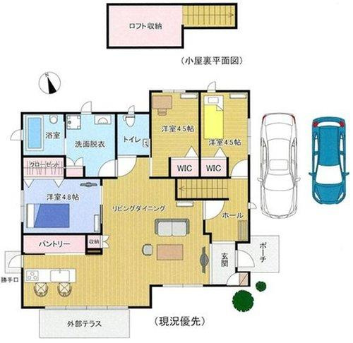 中須賀元町の間取り