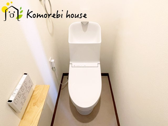 さいたま市西区西大宮　中古戸建のトイレ|落ち着いた色調のトイレです