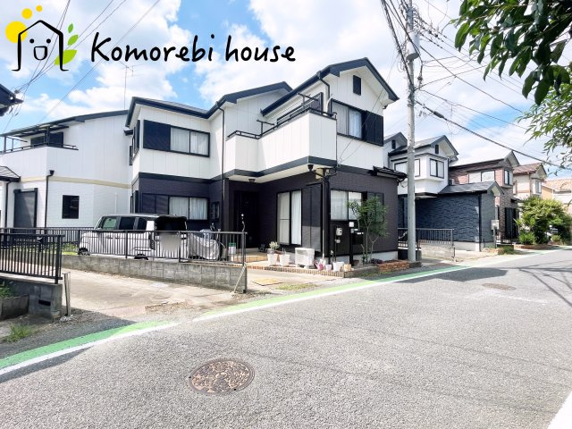 さいたま市西区西大宮　中古戸建の前面道路含む現地写真|前面道路含む現地写真です