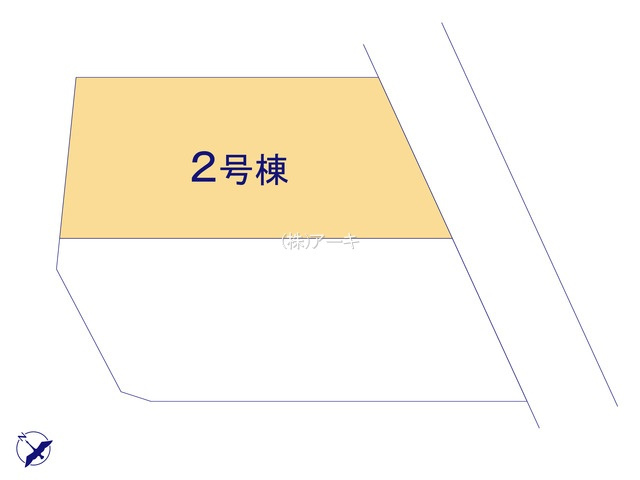 東海市名和町二反表8-1『仲介手数料無料』新築一戸建て・建売の区画図