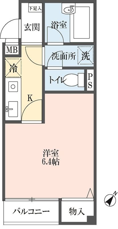 ロイヤルメゾン中丸の間取り