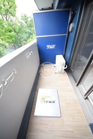 プレサンス谷町九丁目ディセオのバルコニー|プレサンス谷町九丁目ディセオ　バルコニー
