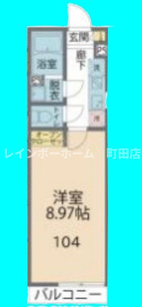 カインドネス愛甲石田East※初期費用分割あと払いサービス利用可能物件の間取り