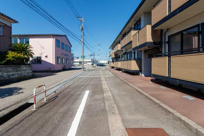 カーサ・メルベーユの駐車場